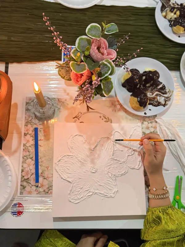 Şanlıurfa anaokulu workshop - çocuklar grup çalışması yapıyor